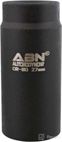 img 4 attached to 🔧 ABN 1/2 Inch Drive 27mm Deep Impact Socket - 6 Point CR-MO Metric Socket 1-Pack