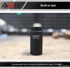 img 1 attached to 🔧 ABN 1/2 Inch Drive 27mm Deep Impact Socket - 6 Point CR-MO Metric Socket 1-Pack