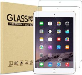 img 4 attached to 📱 ProCase iPad Mini 1 2 3 Screen Protectors: Premium Tempered Glass Film Guards for 7.9" Apple iPad Mini, Mini 2, Mini 3 - 2 Pack