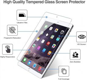 img 2 attached to 📱 ProCase iPad Mini 1 2 3 Screen Protectors: Premium Tempered Glass Film Guards for 7.9" Apple iPad Mini, Mini 2, Mini 3 - 2 Pack