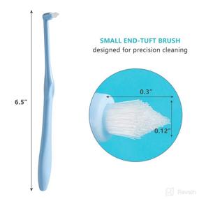 img 3 attached to LOVEWEE End Tuft Toothbrush Interspace Orthodontic