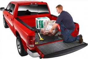 img 1 attached to Protective And Durable Bed Mat For 07+ Silverado/Sierra 5'8" Beds In Gray - BedRug BMC07CCS