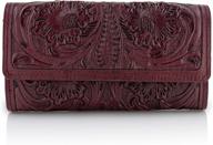 mauzari geneva women's tooled leather handbags and wallets: stylish and functional women's accessories! логотип