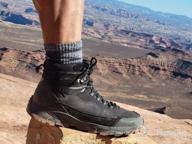 img 1 attached to Explore The Outdoors In Style And Comfort: SILENTCARE Men'S Waterproof Hiking Boots review by Grant Nordstrom