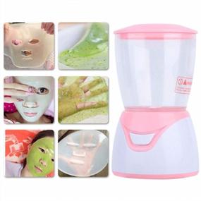 img 1 attached to Small DIY Facial Mask Maker For Natural Fruit And Vegetable Masks - Mini SPA Skin Care Machine For Hand, Neck, Eye And Chest Treatment