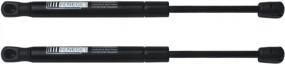 img 3 attached to Beneges 2PCs Rear Trunk Lift Supports Compatible With 2008-2016 Dodge Challenger Trunk Gas Charged Struts Shocks Dampers With Spoiler 04589645AA, 6657