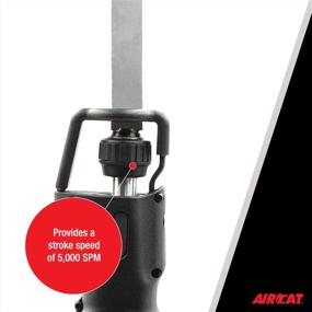 img 1 attached to Rev Up Your Cutting Game With AIRCAT 6355 Low Vibration Reciprocating Air Saw - 5,000 SPM