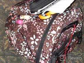 img 6 attached to Организуйте свои вещи для вязания с большой сумкой для хранения пряжи Looen - идеально подходит для путешествий!