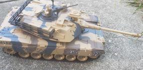 img 8 attached to 2,4 ГГц 15-канальный радиоуправляемый танк M1A2 Abrams с курением, вибрацией и пулями для страйкбола BBS - военная игрушка с дистанционным управлением для детей и взрослых