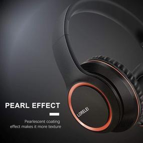 img 2 attached to Experience Superior Sound Quality With LORELEI X8 Over-Ear Wired Headphones With Microphone - Lightweight, Foldable & Portable In Space Black