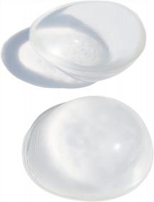 img 4 attached to Silicone Breast Forms With Concave Shape - Enhance Your Bust With Round Bra Inserts And Padding Prosthesis By HIPLAYGIRL