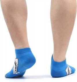 img 2 attached to Stand Out In Style With WeciBor Men'S Colorful Novelty Socks - Perfect For Casual And Dress Wear