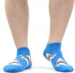 img 3 attached to Stand Out In Style With WeciBor Men'S Colorful Novelty Socks - Perfect For Casual And Dress Wear