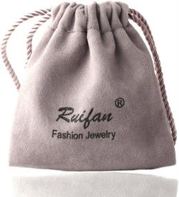 img 1 attached to Ruifan Bioflex Retainer: Stylish and Comfortable Women's Piercing Jewelry