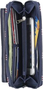 img 1 attached to 👛 Nautica Womens Wallet Clutch Organizer with Handbags & Wallets – Enhanced Wallet for Women