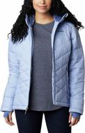 columbia womens heavenly resistant insulated women's clothing - coats, jackets & vests logo