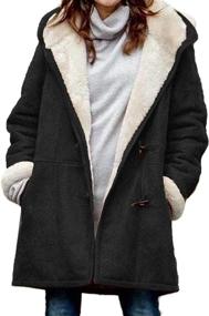 img 3 attached to 👚 Acelitt Women's Trucker Jacket Overcoat - Women's Clothing, Coats, Jackets & Vests