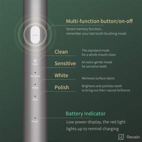 img 3 attached to 💡 Revolutionary Electric Toothbrush: Aluminum Magnesium Technology with Intelligent Identification