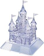🏰 bepuzzled deluxe 3d crystal puzzle - castle, clear - engaging brain teaser that challenges skills and imagination, ideal for ages 12+". логотип
