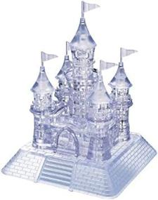 img 2 attached to 🏰 Bepuzzled Deluxe 3D Crystal Puzzle - Castle, Clear - Engaging brain teaser that challenges skills and imagination, ideal for Ages 12+".