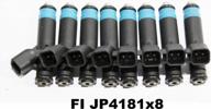 1set (8) fuel injectors for dodge 00-03 ram 1500 van/00-03 ram 2500 van 5.2l v8 logo