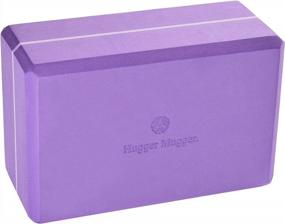 img 4 attached to Enhance Your Yoga Practice With Hugger Mugger'S 4 In. Foam Yoga Block - Ultimate Support, Comfort, And Alignment