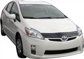 img 3 attached to AVS Aeroskin Low Profile Hood Protector In Smoke Color For Toyota Prius 2010-2011 (Excluding V Model)