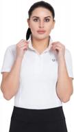 👚 tuffrider kirby kwik dry women's short sleeve show shirt logo