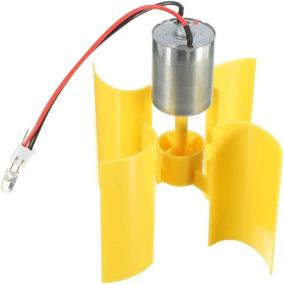 img 2 attached to 🌀 DC 0.1V-5.5V 100-6000RPM Micro Vertical Wind Turbines: Small Motor Blades Generator for DIY - 1pc or 2pc Options