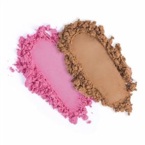 img 2 attached to Get Luminous With Jouer Les Brights! Blush & Bronze Powder Duos - Vegan And Paraben-Free High Pigment Palette With Vitamin E