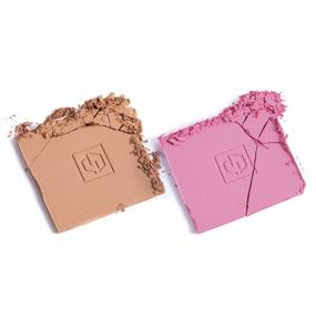 img 3 attached to Get Luminous With Jouer Les Brights! Blush & Bronze Powder Duos - Vegan And Paraben-Free High Pigment Palette With Vitamin E