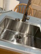 img 1 attached to 15 Bar Sink Drop In - Sarlai 15 Inch Bar Prep Sink Topmount Stainless Steel 16 Gauge Single Bowl 9" Deep RV Kitchen Sink review by Seth Waldron