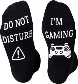 img 3 attached to Get Your Game On With SOCKFUN'S Hilarious Gamer Socks - Perfect Gifts For Dad, Mom, And Everyone Else!