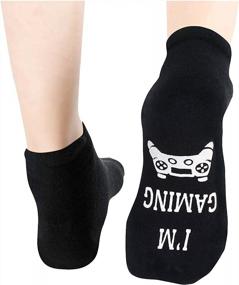 img 1 attached to Get Your Game On With SOCKFUN'S Hilarious Gamer Socks - Perfect Gifts For Dad, Mom, And Everyone Else!