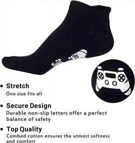 img 2 attached to Get Your Game On With SOCKFUN'S Hilarious Gamer Socks - Perfect Gifts For Dad, Mom, And Everyone Else!