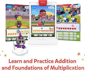 img 2 attached to 🧙 Osmo Math Wizard and the Enchanted World Games iPad & Fire Tablet - STEM Toy for Ages 6-8 - Curriculum-Inspired Multiplication Learning - Osmo Base Required (Amazon Exclusive)