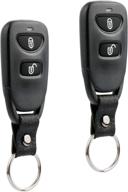 2011-2013 kia sorrento / 2006-2011 kia rio key fob keyless entry remote (pinha-t036), set of 2 - guaranteed compatibility and excellent performance logo