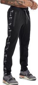 img 3 attached to AIMPACT Men'S Tapered Sweatpants With Pockets - Slim Fit Gym Jogger Pants