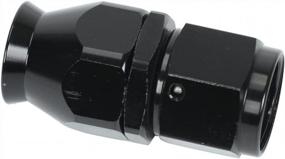 img 2 attached to Upgrade Your Hose System With Smileracing Black AN8 8AN Straight PTFE Teflon Swivel Hose Adapter