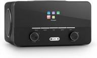 auna connect 150 black 2.1 wi-fi internet radio music player with mp3 usb port, aux & remote control - black логотип