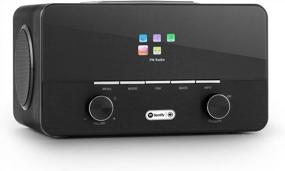 img 4 attached to AUNA Connect 150 Black 2.1 Wi-Fi Internet Radio Music Player With MP3 USB Port, AUX & Remote Control - Black