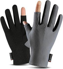 img 4 attached to HOTALU Workout Gloves Protection Screen Men's Accessories ~ Gloves & Mittens