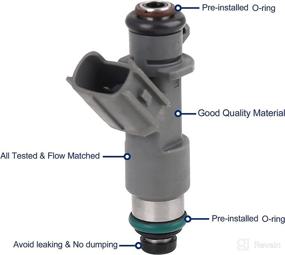 img 3 attached to AUTOHAUX Injector Petrol Nozzle 16450 R70 A01