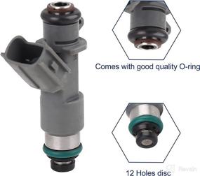 img 1 attached to AUTOHAUX Injector Petrol Nozzle 16450 R70 A01