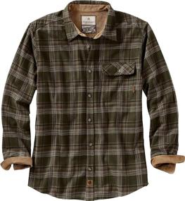 img 4 attached to Experience Unmatched Comfort And Style With Legendary Whitetails Men'S Buck Camp Flannel Shirt