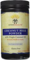 🥥 organic coconut milk powder, 397g (14 oz) logo