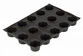 img 4 attached to Sasa Demarle FP 01601: Ultimate Jumbo Muffin Pan With 15 Flexipan Molds