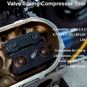 img 3 attached to 🔧 Sporthfish Valve Spring Compressor Tool - LS1 LS2 LS3 LS6 Compatible for LSX Camaro, Corvette, Trans am, GTO, G8, CTSV, GM Trucks - 4.8L 5.3L 5.7L 6.0L 6.2L