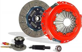 img 4 attached to Clutch With Slave Kit Compatible With Canyon Colorado Canyon I-280 I-290 Z71 Z85 SL SLE SLT WT Extended Fleet 2004-2012 2.8L 2770CC 169Cu. In. L4 GAS DOHC Naturally Aspirated (Stage 1; 04-219RS)