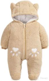 img 4 attached to Simplee Kids Snowsuit Outwear Jumpsuit Apparel & Accessories Baby Boys : Clothing